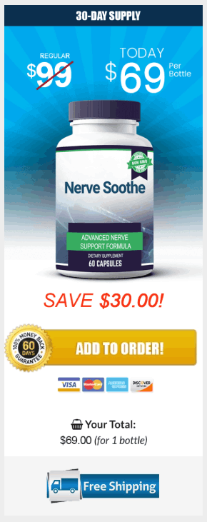 Nerve Soothe buy now 1 bottle