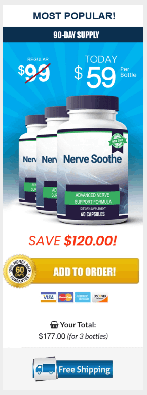 Nerve Soothe buy now 3 bottles